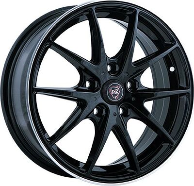 NZ Wheels F-34 6x15 4x100 ET 36 Dia 60.1 bkl
