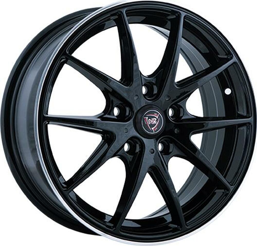 NZ Wheels F-34 6x14 4x98 ET 35 Dia 58.6 BKPL