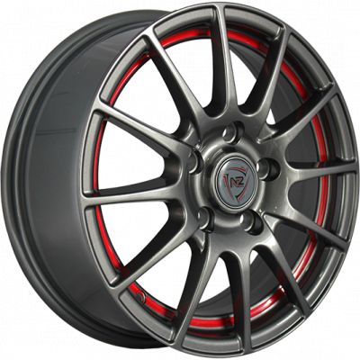 NZ Wheels F-41 6x14 4x100 ET 49 Dia 56.6 gmri