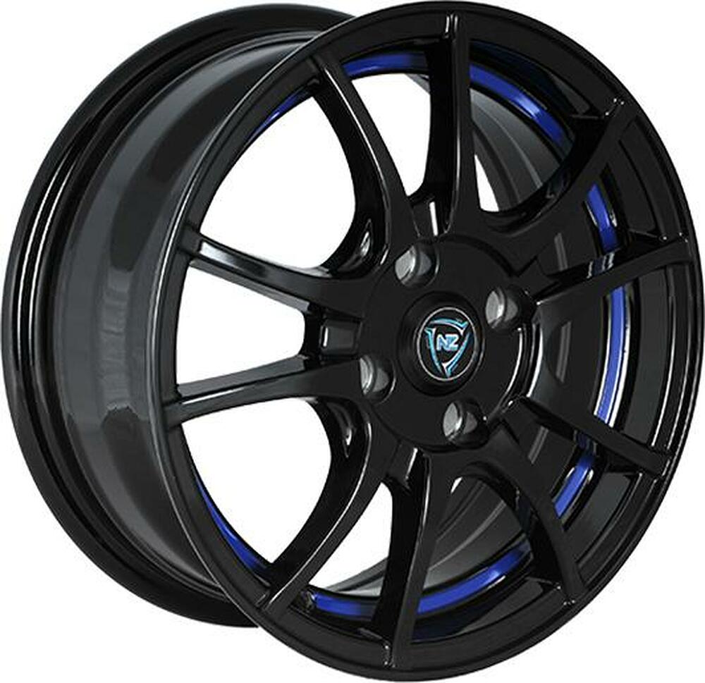 NZ Wheels F-43 7x17 5x108 ET 55 Dia 63.3 BKBSI