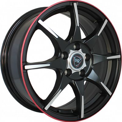 NZ Wheels F-56 6x15 4x100 ET 48 Dia 54.1 MBFRS