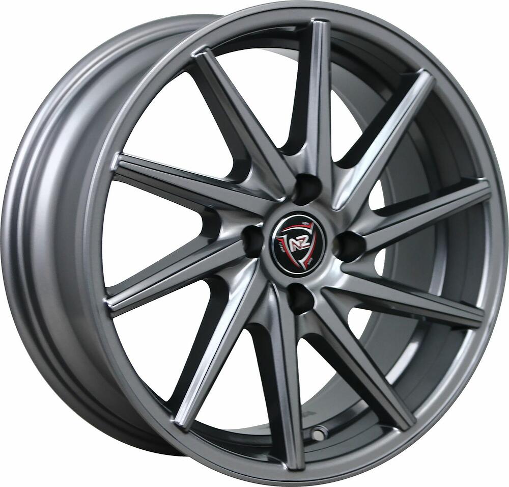NZ Wheels H-03L 7x15 4x100 ET 30 Dia 60.1 Graphite