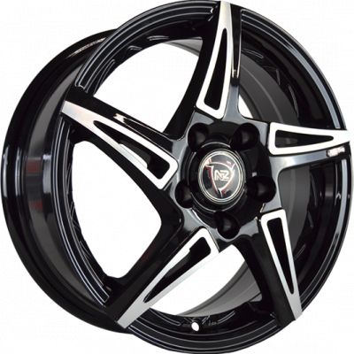 NZ Wheels SH661 7x17 5x100 ET 48 Dia 56.1 BKF