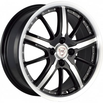 NZ Wheels SH663 7x17 5x112 ET 43 Dia 66 BKFPL