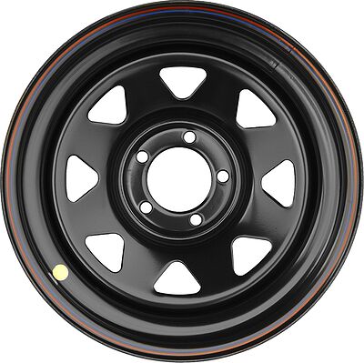 Off-Road-Wheels JEEP треугольник мелкий 8x17 5x127 Dia 75 черный