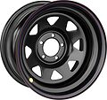 Off-Road-Wheels JEEP треугольник мелкий 8x17 5x127 Dia 75 черный