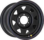 Off-Road-Wheels Original треугольник мелкий 7x16 5x114.3 Dia 84 черный