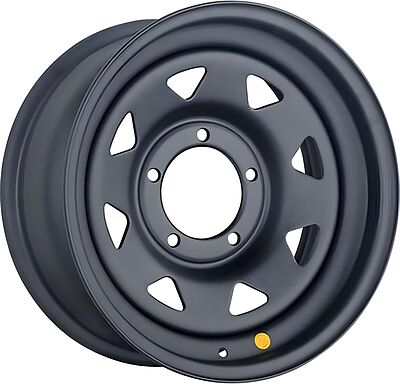 Off-Road-Wheels УАЗ 8x15 5x139.7 ET -19 Dia 110 Черный матовый