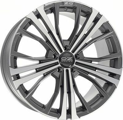 OZ Racing Cortina 9x19 5x112 ET 30 Dia 79 Matt Dark Graphite Diamond Cut