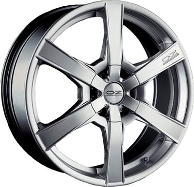 OZ Racing Gemini 7x17 4x100 ET 38 Dia 75 Crystal Titanium