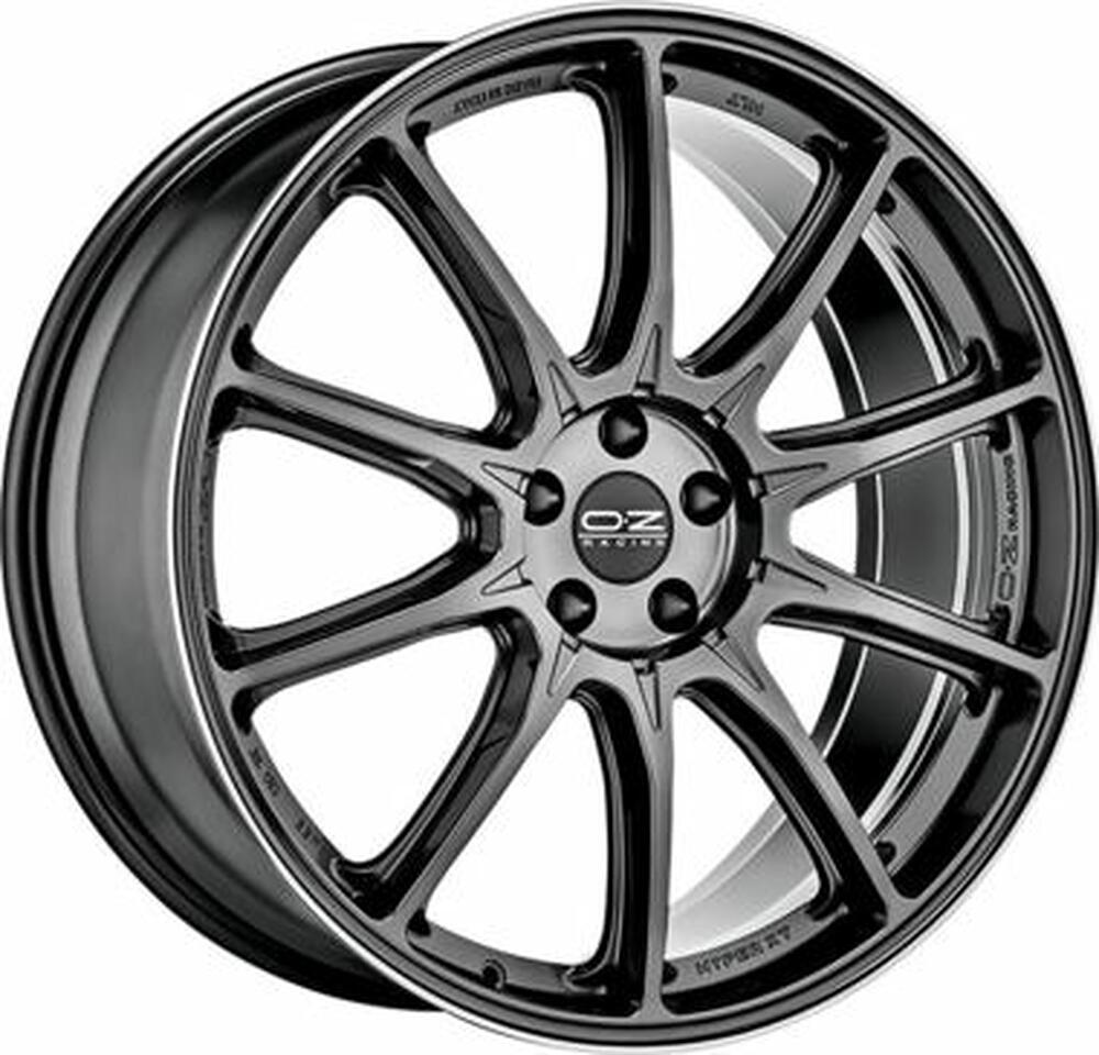 OZ Racing Hyper XT HLT 10.5x20 5x130 ET 64 Dia 71.56 Star Graphite Diamond Lip