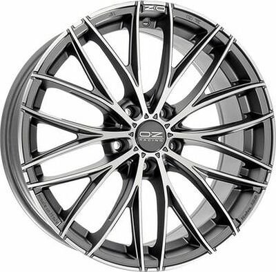 OZ Racing Italia 150 8x19 5x112 ET 48 Dia 75 Matt Dark Graphite Diamond Cut