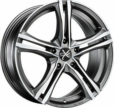 OZ Racing X5B 7x16 5x112 ET 48 Dia 75 Matt Graphite Diamond Cut