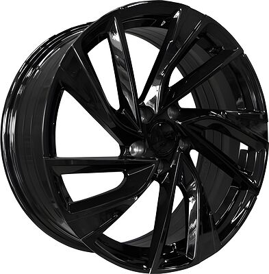 PDW 5498 7x18 5x112 ET 42 Dia 57 Gloss Black