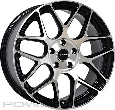 PDW P40SC 7025 8x18 5x108 ET 40 Dia 67.1 M/B