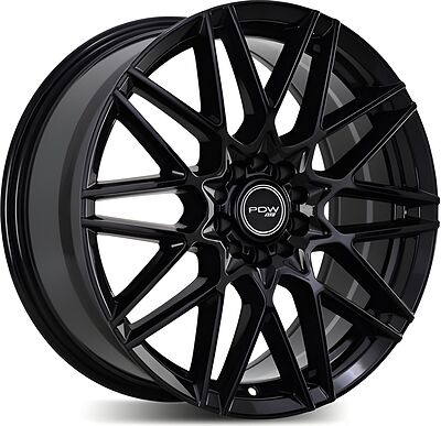 PDW VELOCE 5337 7.5x18 5x108 ET 47 Dia 60.1 B (Black)