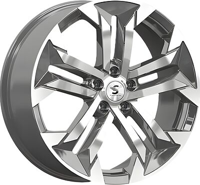 Premium Series КР015 (Exeed TXL/VX) 7.5x19 5x108 ET 36 Dia 65.1 Diamond Gloss Graphite