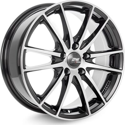 Racing Wheels H-498 7x17 5x100 ET 40 Dia 67.1 BK F/P