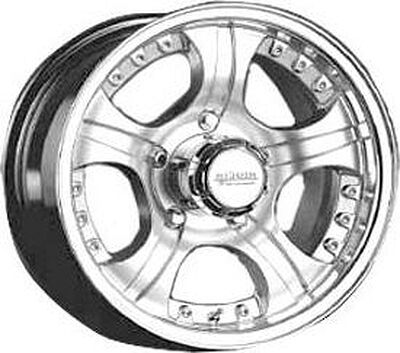Racing Wheels H-267 8x16 5x139.7 Dia 110.5 silver