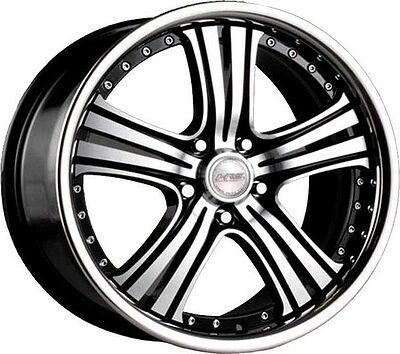 Racing Wheels H-434 7x17 5x108 ET 40 Dia 73.1 BK/FP
