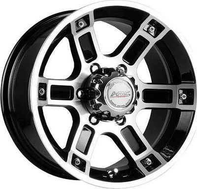 Racing Wheels H-468 8x16 5x139.7 Dia 108.2 BK F/P
