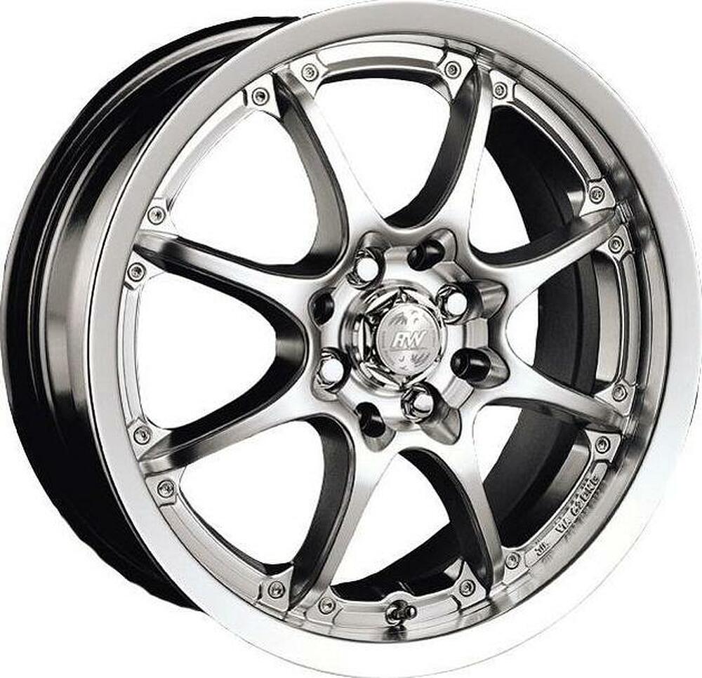 Racing Wheels H-113 5.5x13 4x98 ET 35 Dia 58.6 BL