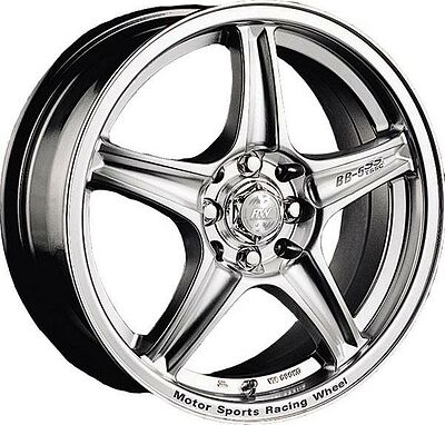 Racing Wheels H-126 6x14 4x98 ET 38 Dia 58.6 silver