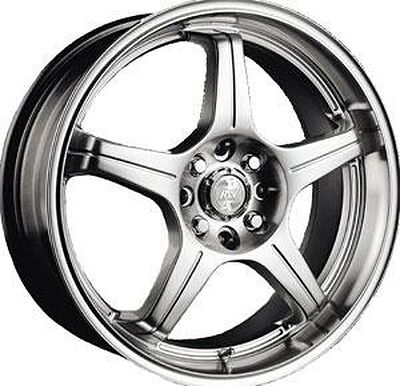 Racing Wheels H-196 6.5x15 8x98 ET 35 Dia 73.1 BK/PGD