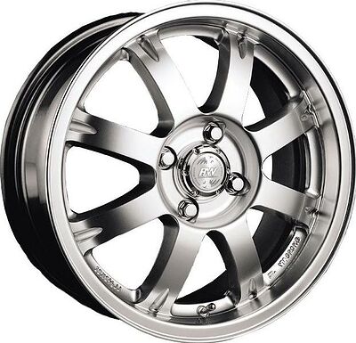 Racing Wheels H-207 6x14 4x98 ET 38 Dia 58.6 silver