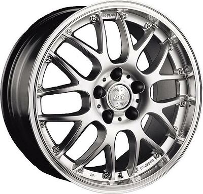 Racing Wheels H-312 7.5x17 5x100 ET 40 Dia 73.1 silver