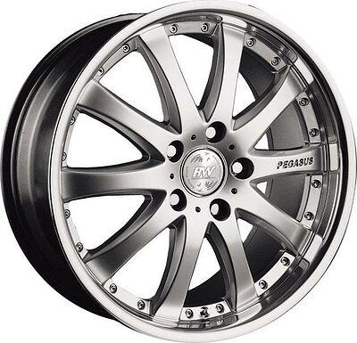 Racing Wheels H-332A 7x17 5x114.3 ET 48 Dia 73.1 silver