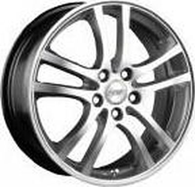 Racing Wheels H-334 7x18 5x114.3 ET 48 Dia 67.1 BK F/P