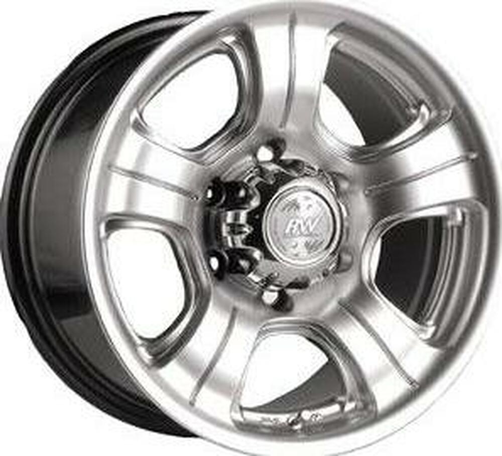 Racing Wheels H-338 8x17 5x139.7 ET 20 Dia 108.2 silver