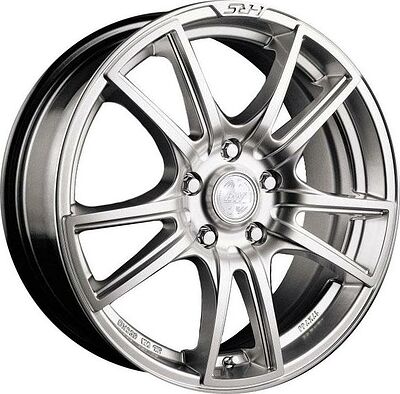 Racing Wheels H-411 7x16 4x108 ET 25 Dia 65.1 silver