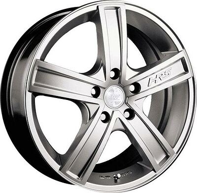 Racing Wheels H-412 6.5x15 4x100 ET 40 Dia 67.1 Silver