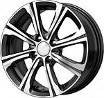 Racing Wheels RW-01 КС862 6x15 4x100 ET 45 Dia 60.1 BK/FP