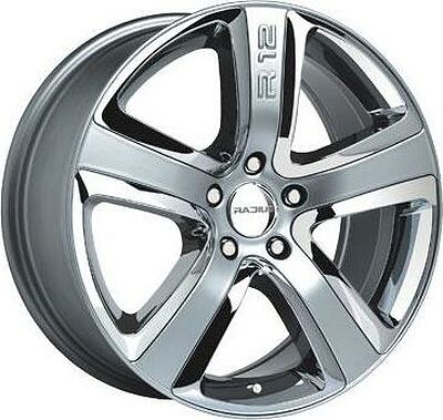 Radius R12 9x19 5x112 ET 45 Dia 75 Satin Silver