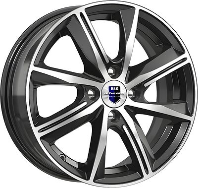 Rapid Арнар 6x15 4x100 ET 40 Dia 60.1 черный алмаз