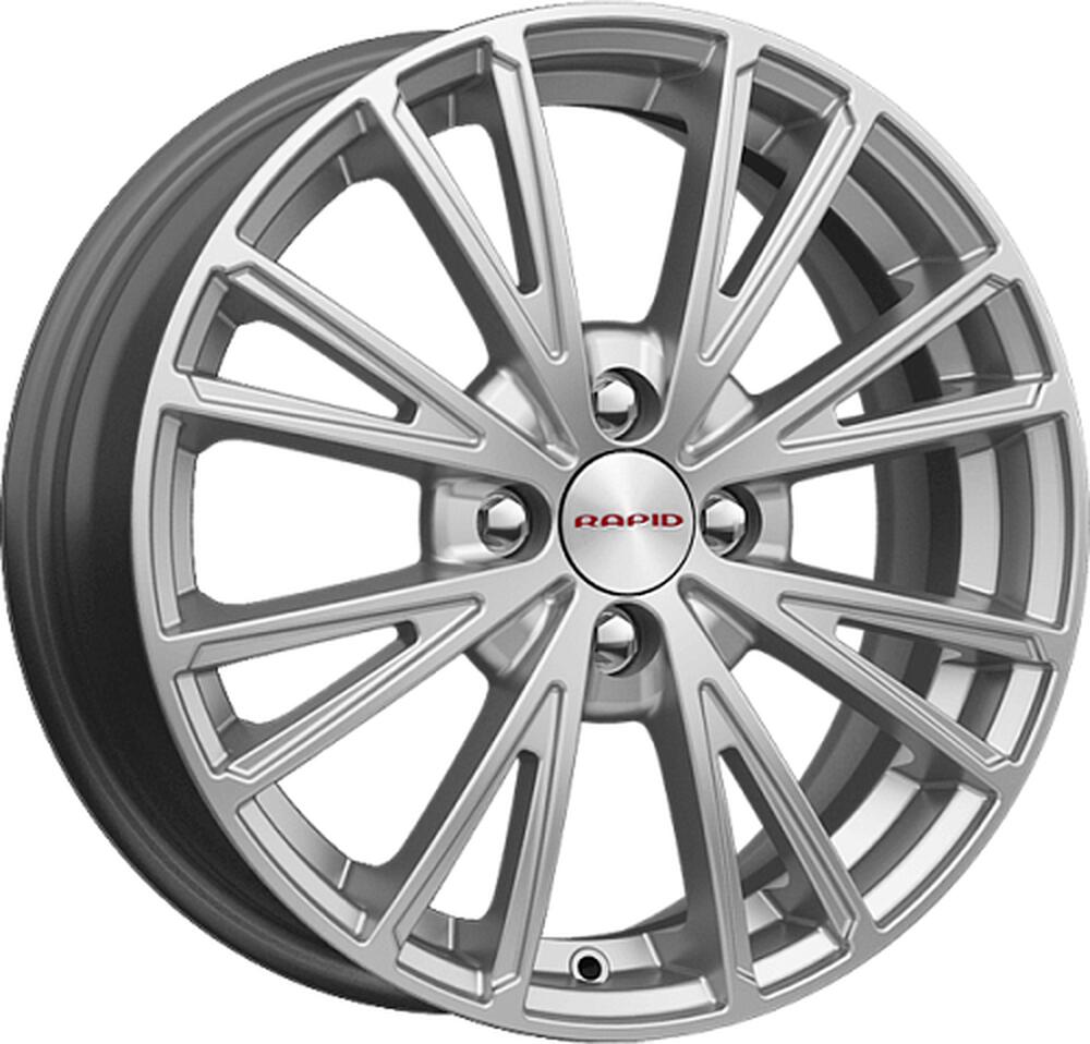 Rapid Меандр 6x15 4x100 ET 40 Dia 60.1 сильвер