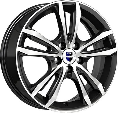 Rapid Samara-КС866 6x16 4x100 ET 41 Dia 60.1 черный алмаз