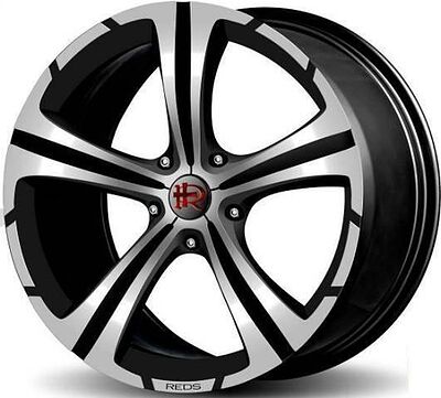 Reds Black Knight 6x14 4x100 ET 40 Dia 72.3 silver