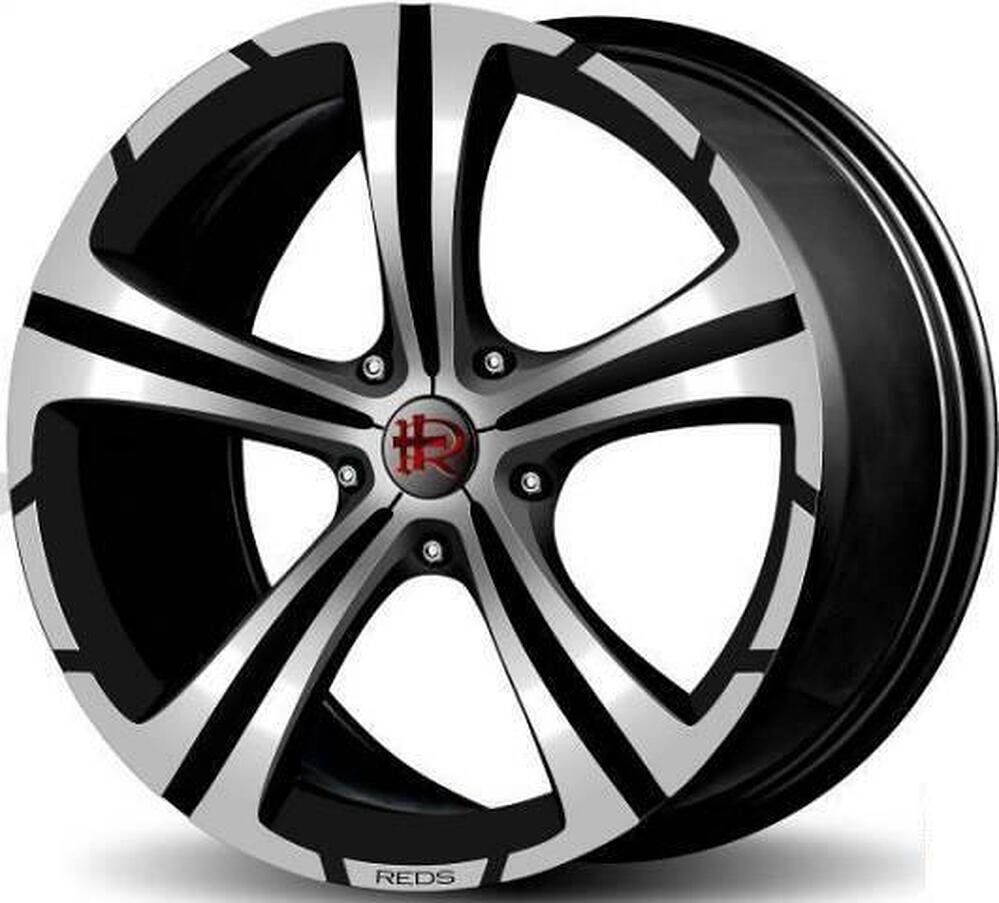 Reds Black Knight 6x14 4x100 ET 35 Dia 72.3 silver