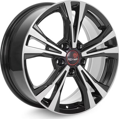 Remain R204 7x17 5x112 ET 40 Dia 57.1 алмаз черный