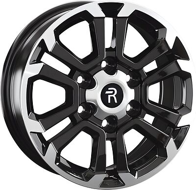 Replay MI168 7x16 6x139.7 ET 38 Dia 67.1 BK