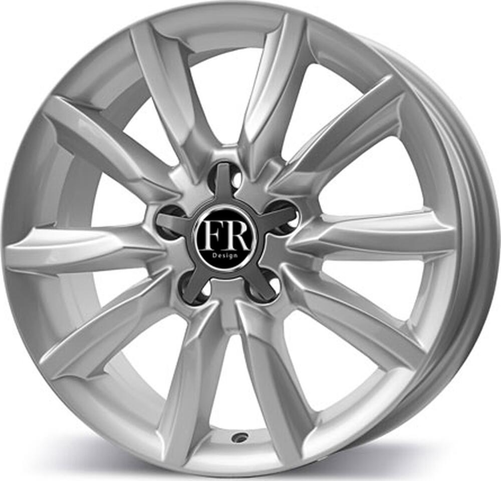 Replica A28 7x16 5x112 ET 45 Dia 66 silver