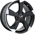 Replica A56 7.5x17 5x112 ET 45 Dia 57.1 MBFP Replica A56 7.5x17 5x112 ET 45 Dia 57.1 MBFP
