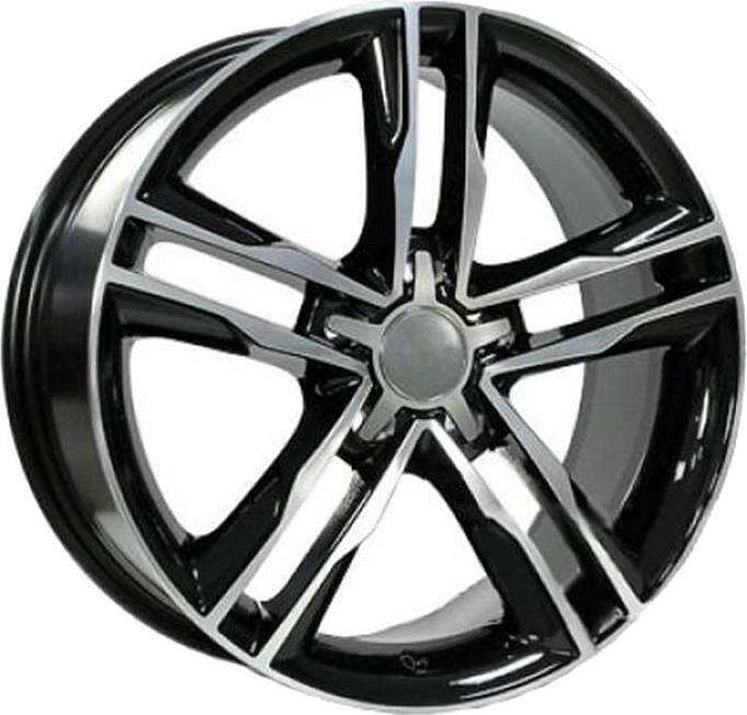 Replica AU13 8.5x19 5x130 ET 55 Dia 71.6 silver