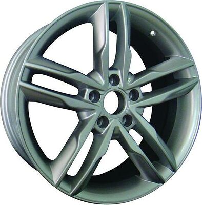 Replica AU513 7.5x17 5x112 ET 35 Dia 66.6 Silver