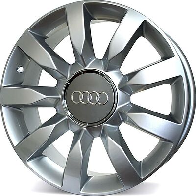 Replica FR080 8x18 5x112 ET 43 Dia 66.6 silver