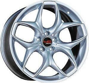 Replica B80 9.5x20 5x120 ET 45 Dia 72.69 silver